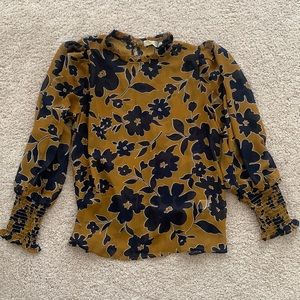 Long sleeve blouse